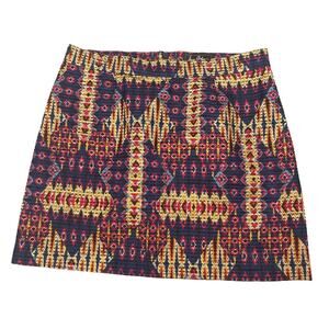 Sam Edelman Womens Size 8 Mini Skirt Printed